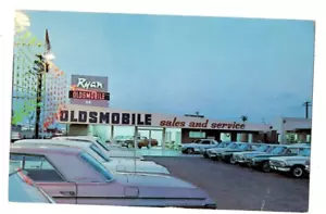 Postcard 1963 Ryan Oldsmobile 915 Broadway at L Chula Vista CA Auto Dealer - Picture 1 of 2