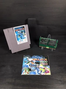 Baseball Simulator 1.000 con manual (Nintendo NES, 1989) auténtico y probado - Imagen 1 de 9