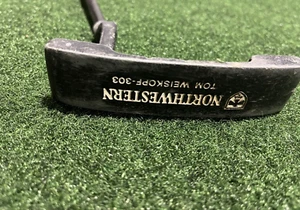 Northwestern Tom Weiskopf-303 Putter RH Steel ~36 1/4" Long - Good Original Grip - Picture 1 of 6