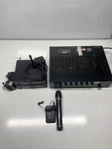 TOA A-912MK2 8-Channel 120W PA Mixer Power Amp And Wireless Microphone PA Kit - Picture 1 of 10