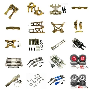 Aluminum metal Upgrade Refit Part Titanium Fit for 1/10 TRAXXAS SLASH 4x4 Rc car - Picture 1 of 70