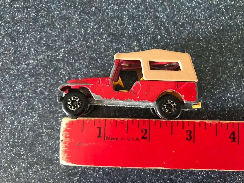 Matchbox Lesney Superfast No. 53 CJ6 Jeep Red 1977 Made in England - Image 1 of 4