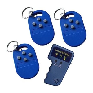 1Pcs 125KHz RFID Reader Writer Copier, 3 Pcs RFID Key Fob Tag Token with 4 - Picture 1 of 7