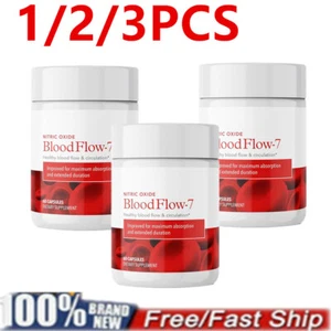 1/2/3PCS Nitric Oxide Capsules BloodFlow-7 -60 Capsules - Bild 1 von 14