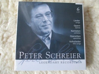 Peter Schreier - Legendary Recordings - 6 CDs Set - Neu & OVP - Bild 1 von 2