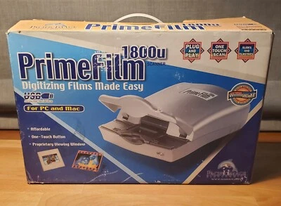 Pacific Image Electronics PrimeFilm 1800U Scanner for 35mm Film/Slides - Image 1 of 4