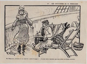 1908 -- HUMOUR AVALOT LES ANTITHESES DE M. PERRICHON 3K724 - Picture 1 of 1