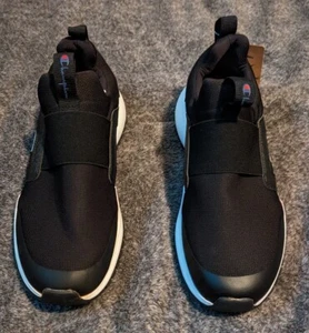 Rare Champion Men’s Black Shoes New Sz 10 - Picture 1 of 7