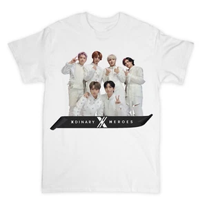 Xdinary Heroes White Unisex T-shirt K-Pop Merch Size S-XL 2XL 3XL Villains Kpop - Picture 1 of 1