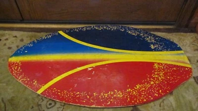 Red and Blue Skim board 35in by 20 in - Image 1 of 4