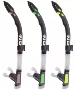 Northern Diver Snakehead Purge Snorkel With Splash Guard Top - Colour Choice - Picture 1 of 9