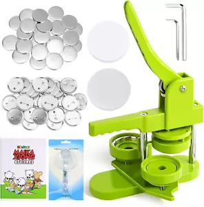 Button Maker Machine 58Mm Pin Badge Maker Installation-Free DIY Pin Badge Button - Picture 1 of 9