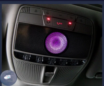 Altavoz de techo delantero luz ambiental para Mercedes W205 C300 C63 64 color Foto 1 de 4