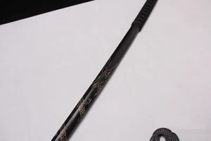 Japanese Blunt Practice Sword Wooden Kendo Bokken Bokuto Training Katana Dragon - Picture 1 of 7