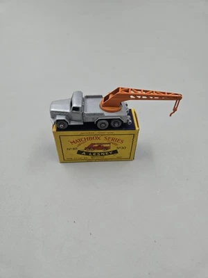 Vintage Matchbox Lesney #30 German Crane With The Original Box In Mint Condition - Image 1 of 4