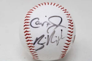 Cal Ripken Jr Billy Ripken Signed Auto Baseball PSA/DNA Orioles ID:408944 - Picture 1 of 7