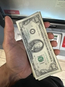 1981 Series $100 Note - One Hundred Dollar Bill - K - Dallas - Franklin - Picture 1 of 1
