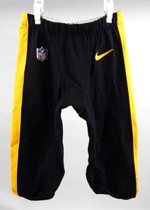 Pantalones negros emitidos por el juego Pittsburgh Steelers #27 2021 color Rush 32 498 - Imagen 1 de 8