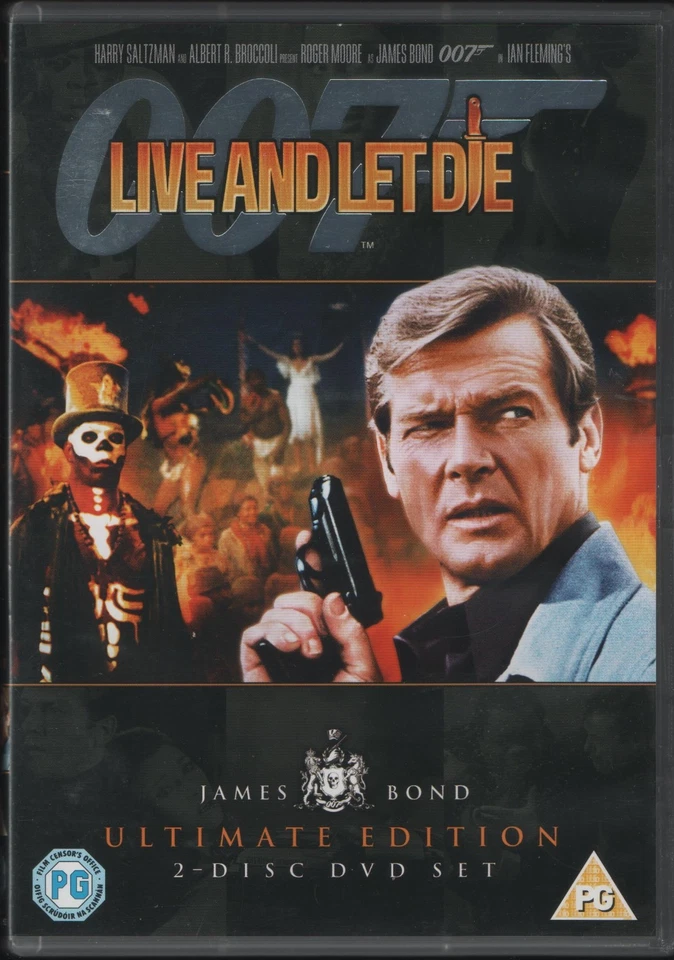 Live And Let Die (1973) (DVD 2006) Roger Moore Yaphet Kotto Jane Seymour - Image 1 of 3
