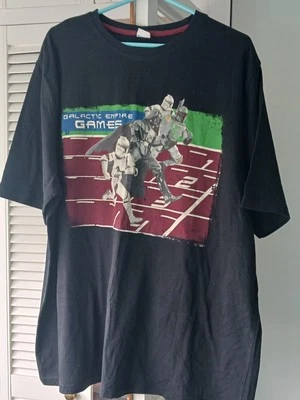 T Shirt Star Wars Galactic Empire Games. Size XXL  George Cotton  NWOT - Image 1 of 4