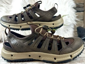 Sandalia de agua Merrell Hydrotrekker para hombre 10 sellos marrón cuero envejecido senderismo - Imagen 1 de 11