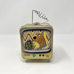 Vintage Scooby Doo Collectible Tin Bank 2000 Vandor Rare TV Bank - Picture 1 of 7