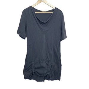 Vestido Prairie Underground 100% Algodón Orgánico Gris Capucha Cuello Sin Mangas Talla S - Imagen 1 de 7