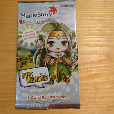 Maple Story Trading Card Game Booster pack - UNOPENED - NPC Heroes (set 4) - Изображение 1 из 2