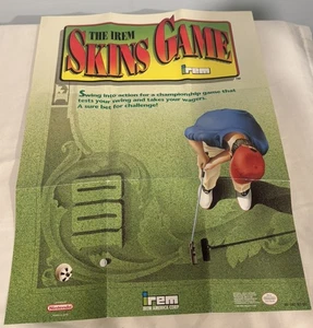 Irem Skins Game (Super Nintendo Entertainment System, 1992) - Poster Only - Picture 1 of 2