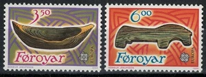 FAEROER 1989 Europa 2v MNH** - Imagen 1 de 1