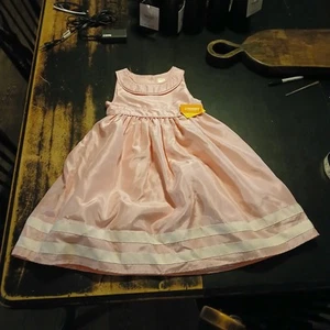 Gymboree Girls Dress 7 formal pink dress.  New with tags - Picture 1 of 9