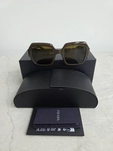 Prada PR28ZS Women’s Sunglasses Brown Brand New & Authentic RRP £369 - Picture 1 of 11