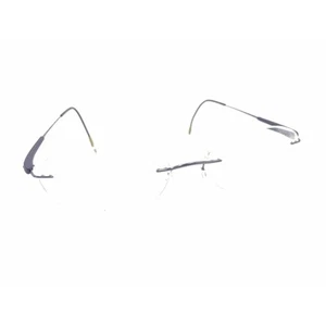 Silhouette 7710 40 6058 Titanium Purple Rimless Eyeglasses Frames 17 135 Austria - Picture 1 of 12