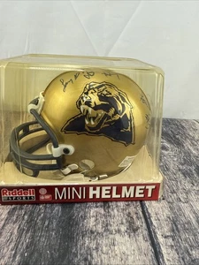 Elmetto Mini Pittsburgh Panthers Larry Fitzgerald e altre due firme no certificato di autenticità - Foto 1 di 6