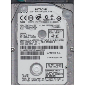 160GB SATA 2.5" 7mm 7200RPM HDD - HTS723216A7A364 - Picture 1 of 1