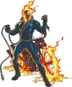 Pegatinas de calcomanía de vinilo Ghost Rider con bicicleta de 2""-6 - Imagen 1 de 1
