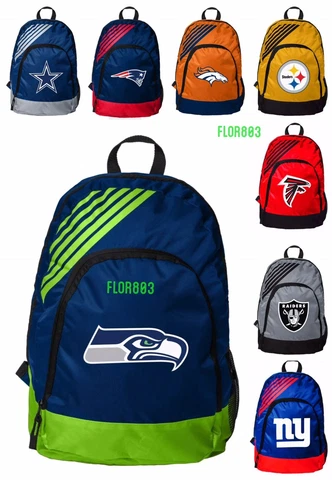 NFL Team Border stripe Backpack (School,Work,Sport) Cover