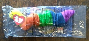 SEALED 1998 MCDONALD'S TY BEANIE BABY #4 INCH THE WORM W/ 1993 OAKWOOD ERROR TAG - Bild 1 von 4