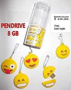 Pendrive 8GB FACCINA EMOTICON chiavetta usb( 1 pezzo a scelta) - Afbeelding 1 van 5