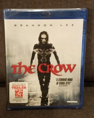 The Crow Brandon Lee Blu-ray Out Of Print OOP Brand New Factory Sealed - Image 1 of 2
