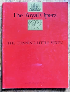 Royal Opera House Programme THE CUNNING LITTLE VIXEN 1993 - Picture 1 of 2