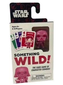 STAR WARS SOMETHING WILD THE Pink DARTH VADER FUNKO POP CARD GAME Valentines day - Picture 1 of 7