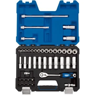 Multi-Drive® Metric Socket Set, 3/8" Sq. Dr. (42 Piece) Draper 16480 - Image 1 of 2