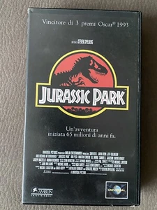 VHS - JURASSIC PARK - UNIVERSAL AMBLIN NO NOLEGGIO ⚠️ USATO - Foto 1 di 4