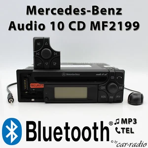 Mercedes Audio 10 CD MF2199 MP3 Bluetooth Radio mit Mikrofon ohne CD-Funktion - Bild 1 von 10
