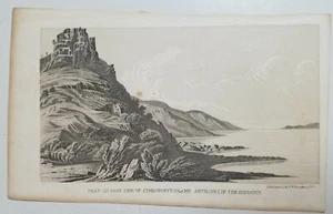 Litografía 1852 Stansbury & Antelope Islands Great Salt Lake Utah Ackerman - Imagen 1 de 8