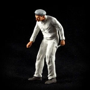 Mechanik, biały kombinezon 1:18 Manufaktura figurek - Zdjęcie 1 z 2