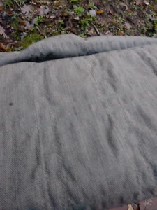 Fabic Remnant Brown Wavy Cotton 2Yds x 57" - Picture 1 of 3