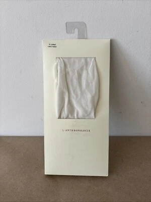 Medias de encaje blancas By Anthropologie talla XL nuevas hechas en Italia Foto 1 de 4