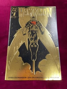 Hawkman #1 (1993) Embossed Gold Foil Cover. First Issue Black Adam - Picture 1 of 2